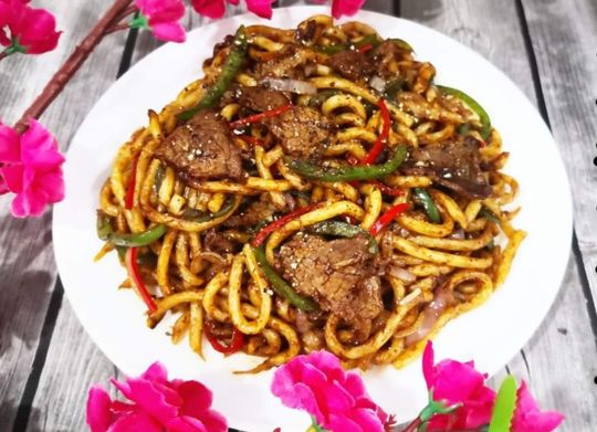 Mee Udon Goreng Dengan Daging Black Pepper Innochef Touch